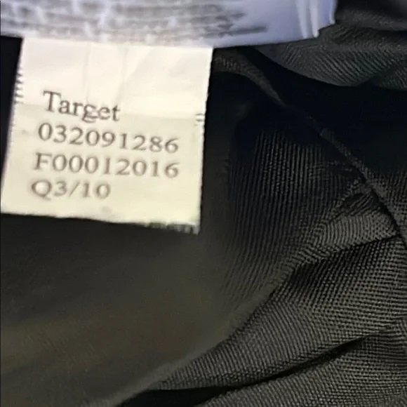 Cherokee Black and White Plaid Dress with Red Sash - Picture 9 of 12